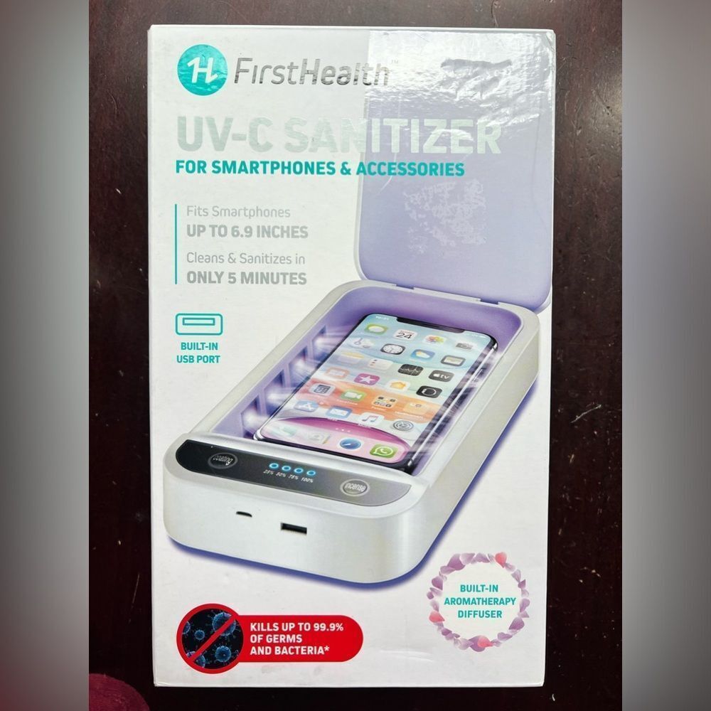 UV C sanitizer for phone